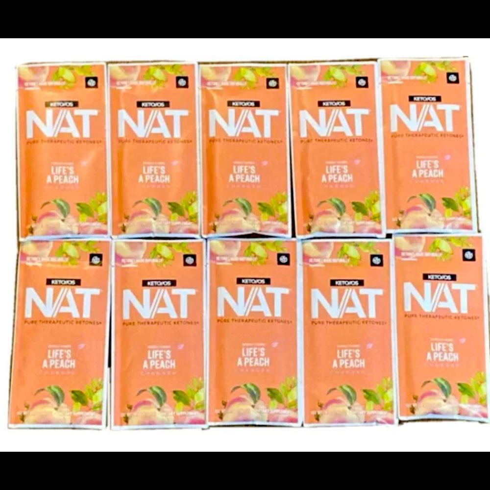 Pruvit Keto OS NAT Life’s A Peach 10 Packets